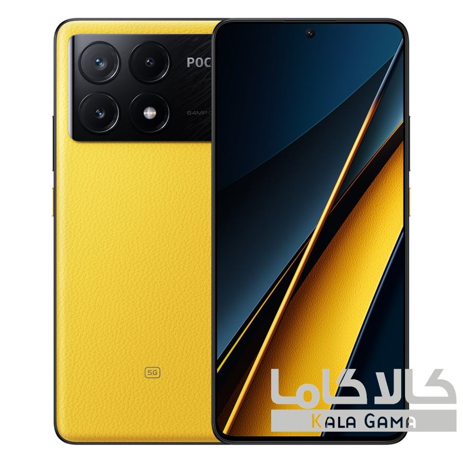 گوشی موبایل شیائومی مدل Poco X6 Pro 5G دو سیم کارت ظرفیت 512 گیگابایت و رم 12 گیگابایت